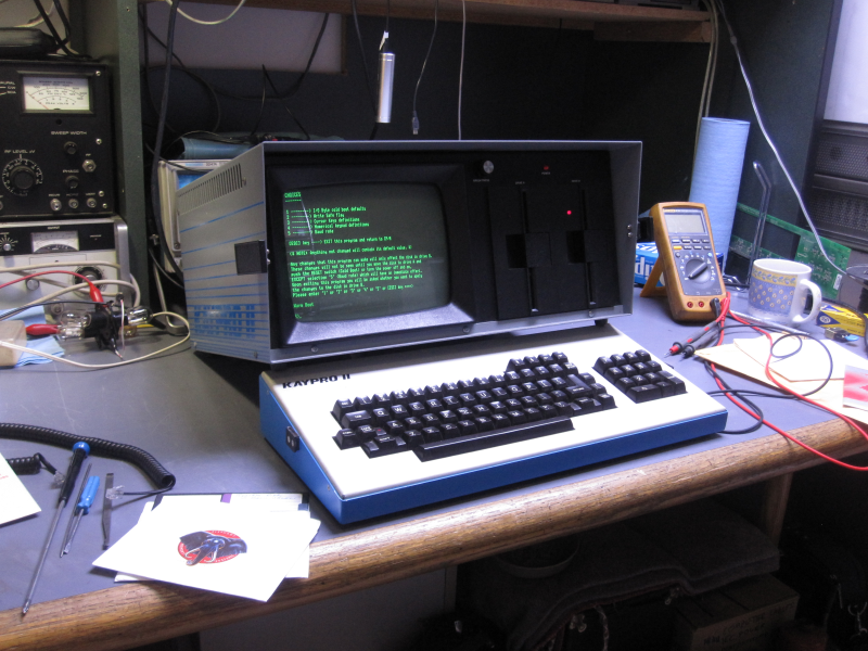 Kaypro II Face Shot